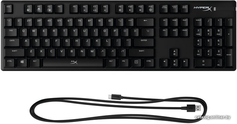 Клавиатура HyperX Alloy Origins (HyperX Red, нет кириллицы)