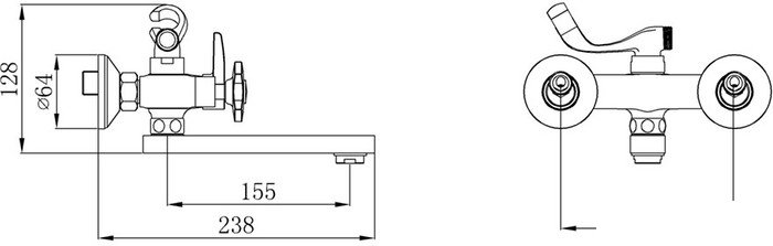 Смеситель РМС SL116-140