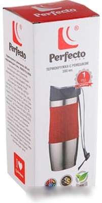 Термокружка Perfecto Linea 27-124800 0.38л (красный)