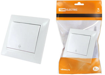 Выключатель проходной TDM Electric Лама SQ1815-0006