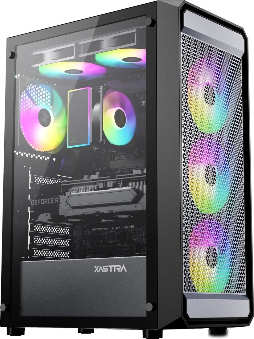 Корпус XASTRA A403 4ARGB (черный)