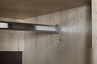 Шкаф распашной Мебельград Соренто 2-х дверный 106.5x54.5x220 (дуб бонифаций/кофе структурный матовый)