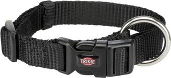 Ошейник Trixie Premium Collar M-L 201601 (черный)