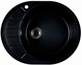 Кухонная мойка Marblan Ovata R (оникс)