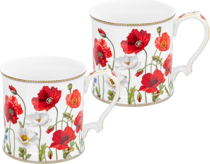 Набор кружек Elan Gallery Маки 420756