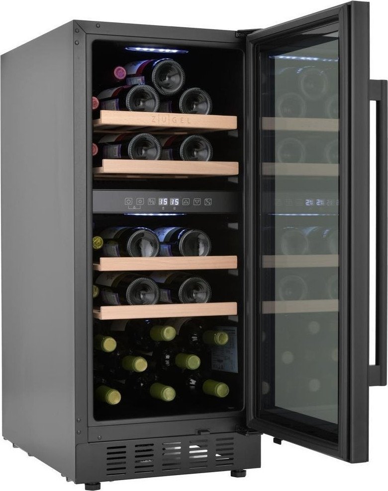 Винный шкаф ZUGEL ZCWI310DB Dual Zone
