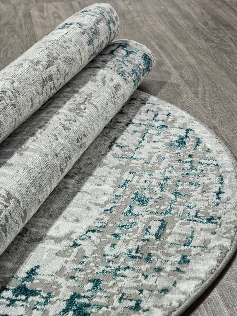 Ковер для жилой комнаты Merinos Palermo F292-OVAL-GRAY (2x2.9)