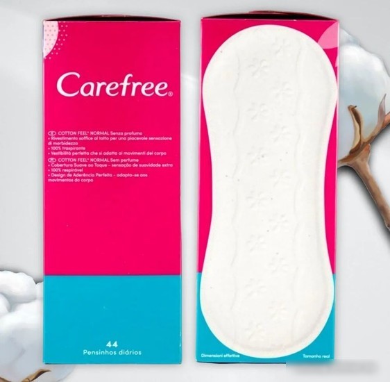 Прокладки ежедневные Carefree Cotton Feel Normal (44 шт)