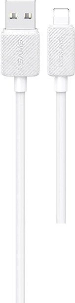 Кабель Usams US-SJ689 USB Type-A - Lightning (1 м, белый)