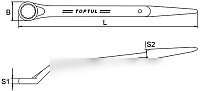 Гаечный ключ Toptul AAAS2727