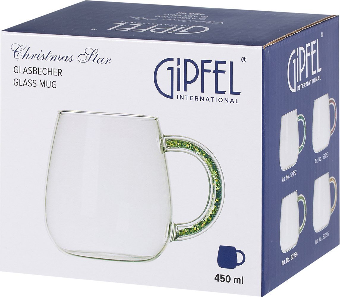 Кружка Gipfel Christmas Star 52754 (зеленый)