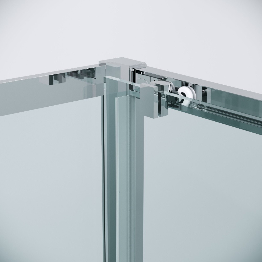 Душевой уголок Grossman Cosmo 100x80x195 120.K33.02.1080.10.00 (хром/прозрачное стекло)