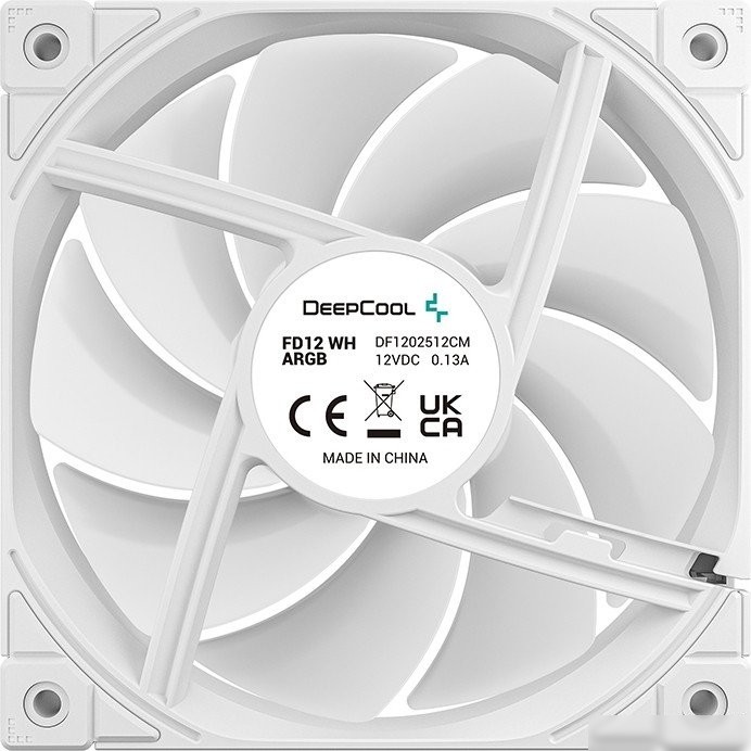 Вентилятор для корпуса DeepCool FD12 ARGB R-FD12-WHAPN1-G