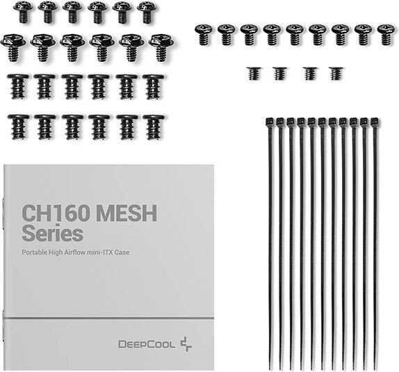 Корпус DeepCool CH160 Mesh R-CH160-BKNMI0-G-1