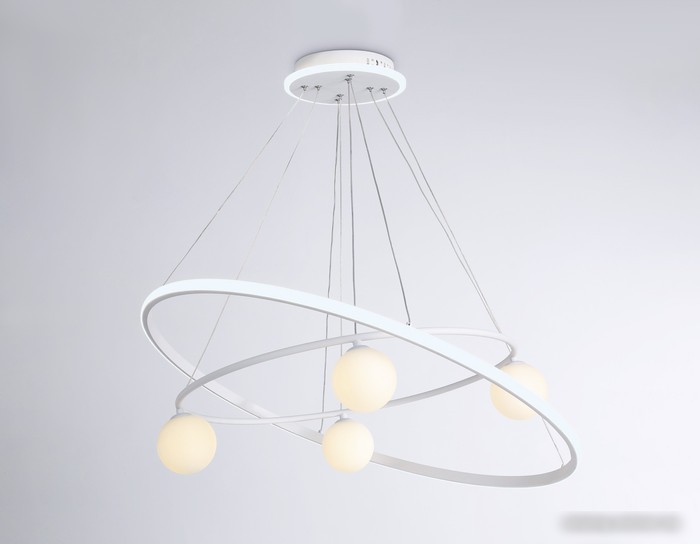 Подвесная люстра Ambrella light Comfort FL66326/1+4 WH (белый)