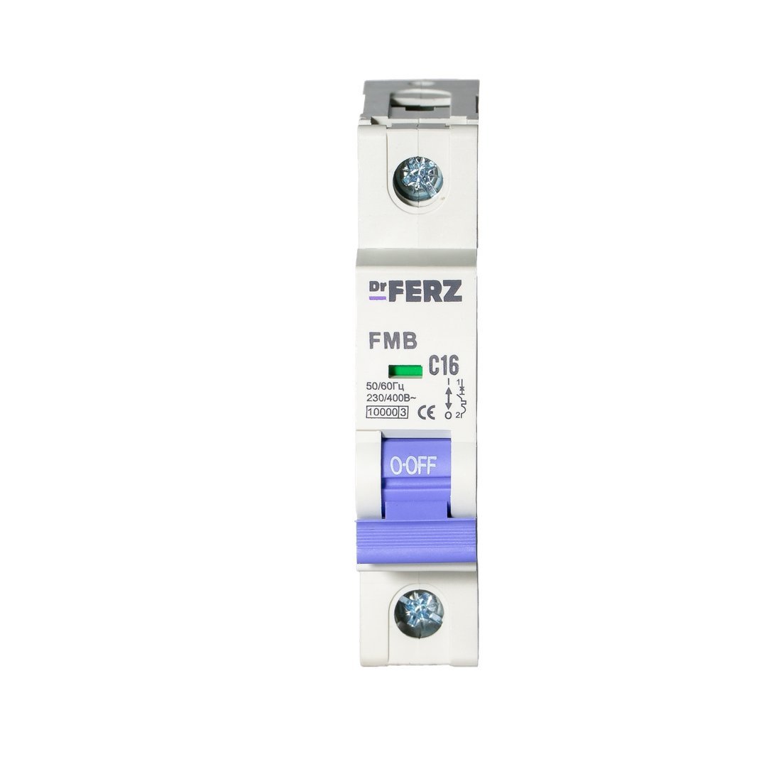 Выключатель автоматический Dr.Ferz FMB-C 10kA 1P 16 C 21100111FERZ