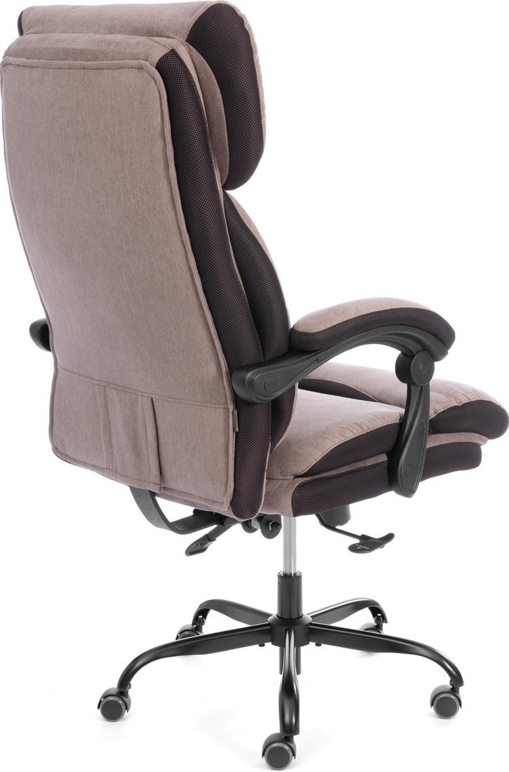 Офисное кресло TetChair Chief metalBL (ткань, светло-коричневый, KUB 03/TW-24)