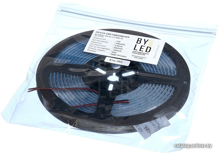 Светодиодная лента Byled BLS2835-120-24-9.6-NW-66