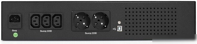 Источник бесперебойного питания ExeGate ServerRM UNL-2000.LCD.AVR.2SH.3C13.USB.2U