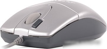 Мышь A4Tech OP-620D (серебристый)