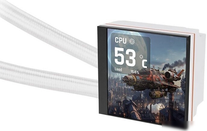 Система жидкостного охлаждения для процессора Thermaltake MAGFloe 360 Ultra ARGB Sync Snow Edition CL-W433-PL12SW-A