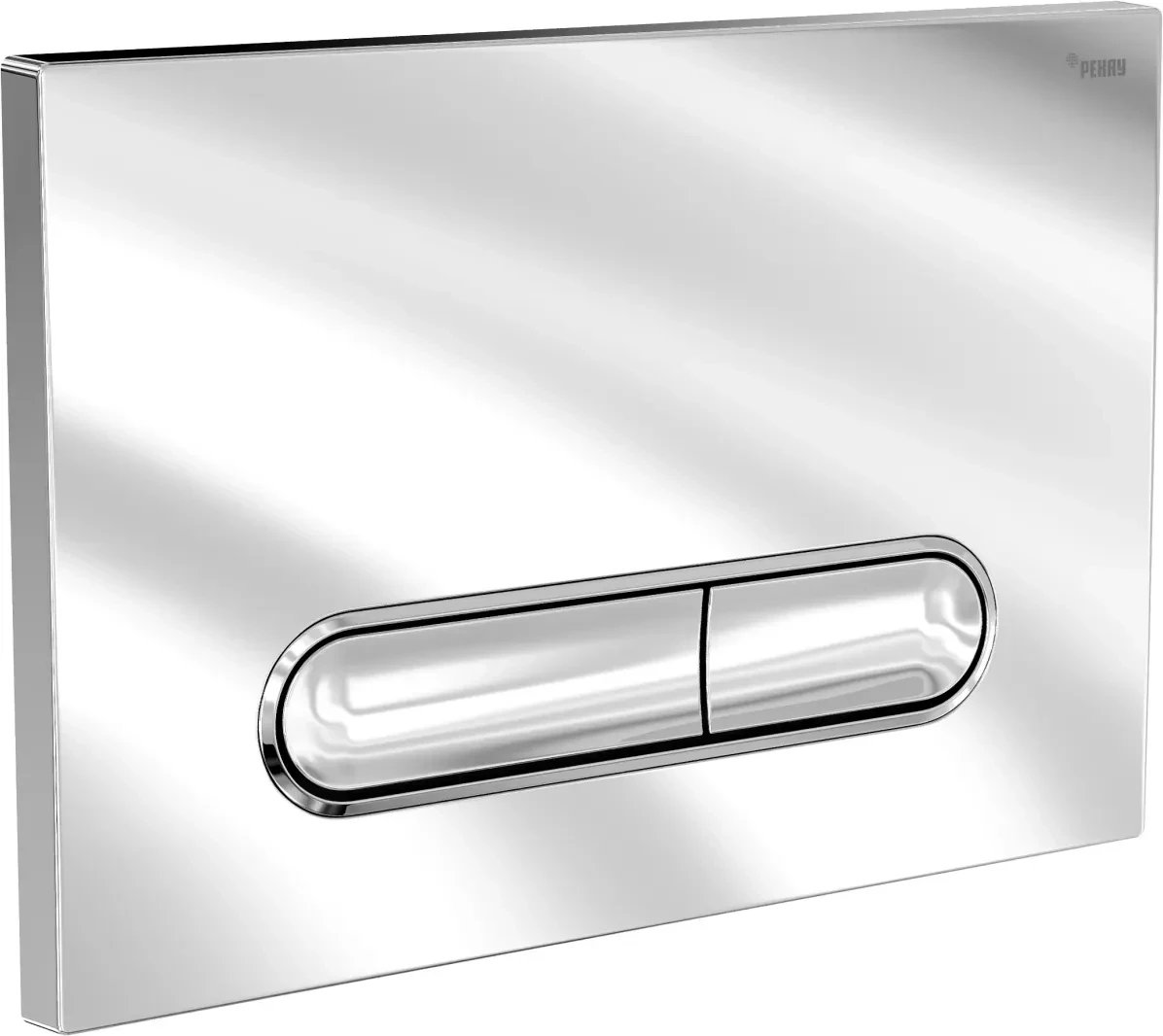 Панель смыва Pexay Nova Ellipse 002 (хром глянцевый)