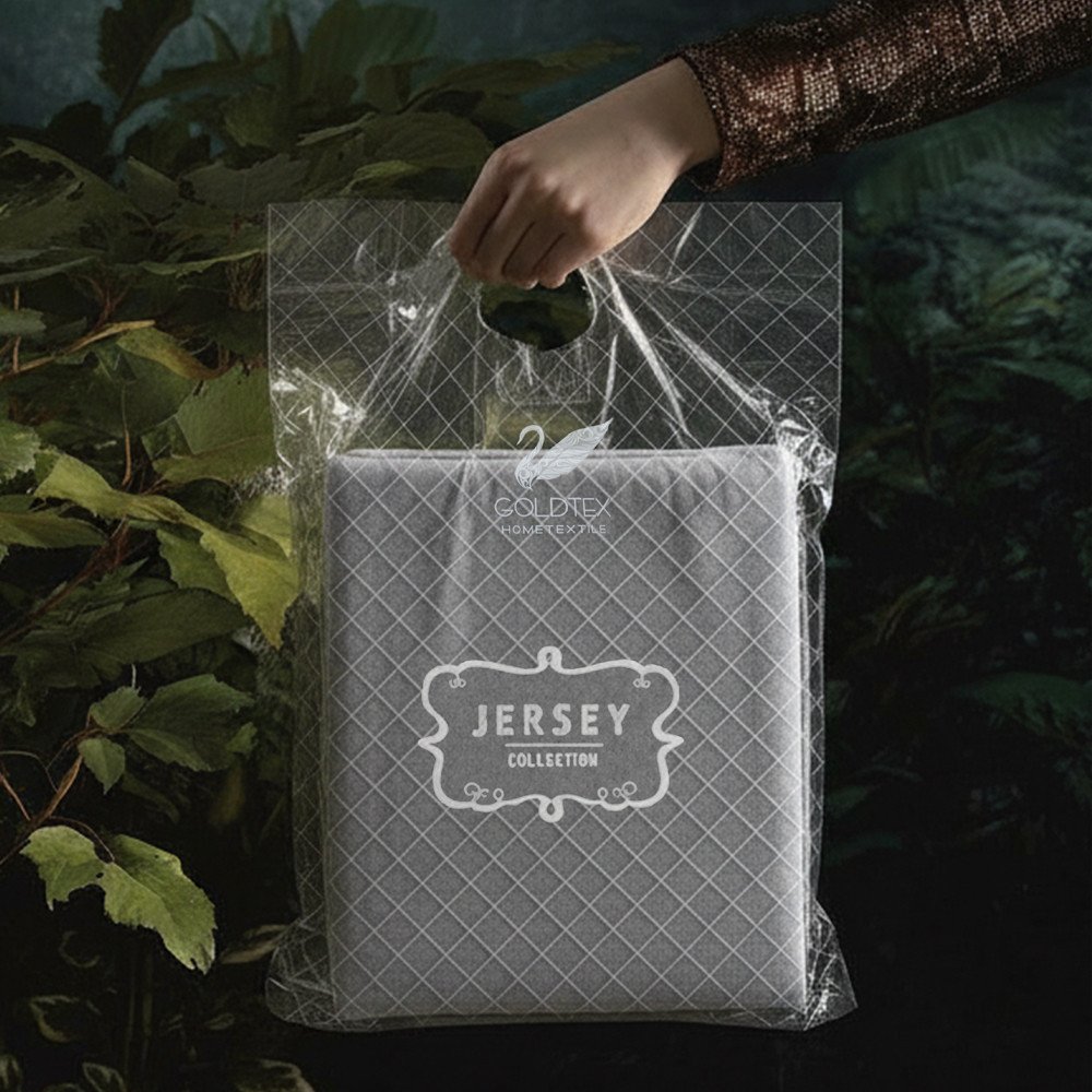 Простыня Goldtex Jersey Сильвер Айс 180x200x30 7169