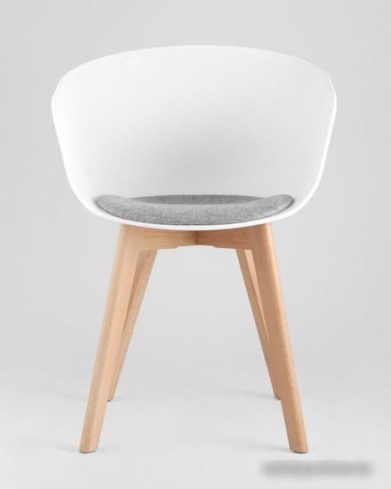 Стул с подлокотниками Stool Group Libra Soft (белый)