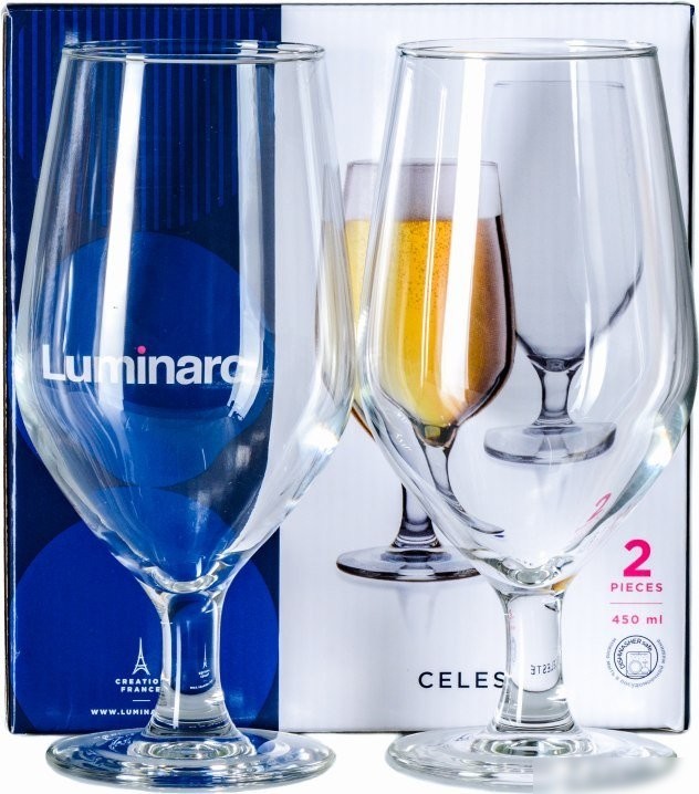 Набор бокалов для пива Luminarc Селест O0599 (2 шт)