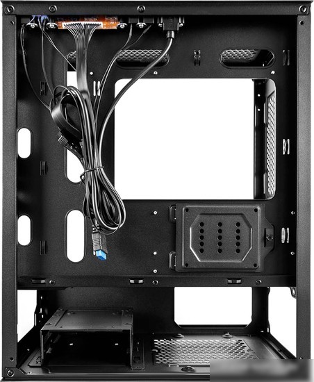 Корпус 1stPlayer Firebase X4-M-BK-2F1P-1F1