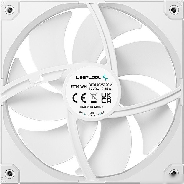 Вентилятор для корпуса DeepCool FT14 R-FT14-WHWPN1-G