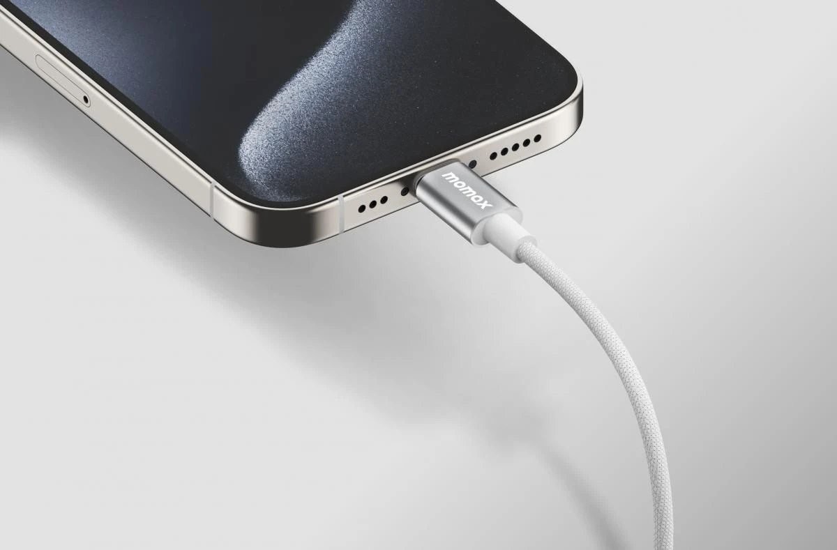 Кабель Momax DC30W USB Type-C - USB Type-C (1.5 м, белый)