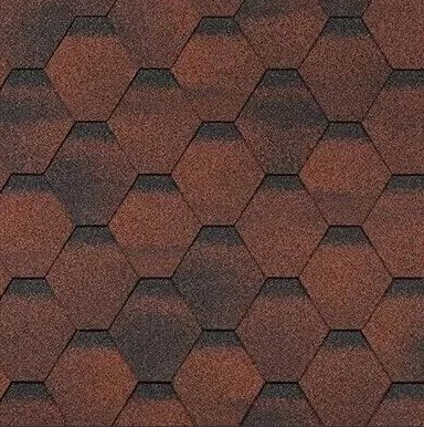 Битумная черепица Технониколь Финская Соната (Красный, 3м2)
