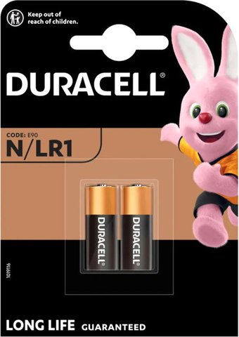 Батарейка DURACELL N/LR1 MN 9100 (2шт)
