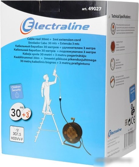 Удлинитель Electraline 49027 30 м