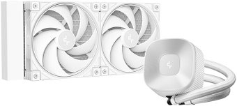 Система жидкостного охлаждения для процессора DeepCool LE240 V2 Pure White R-LE240PURE-WHLNMD-G-1