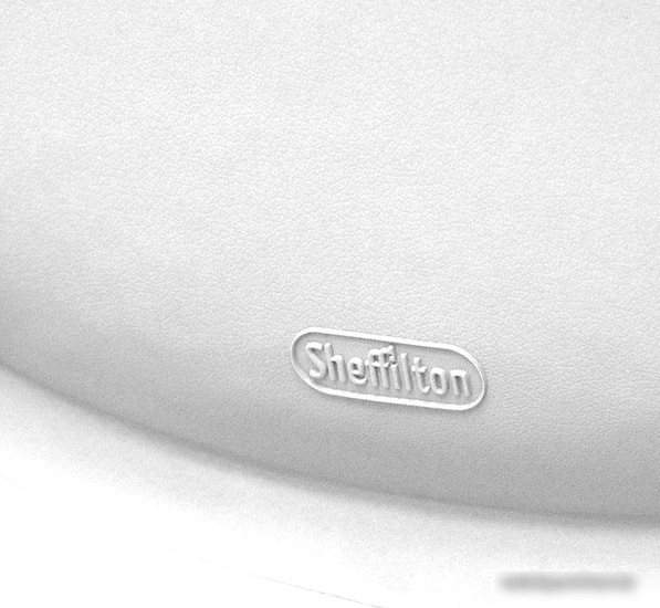 Стул с подлокотниками Sheffilton SHT-S76 (белый/хром лак)