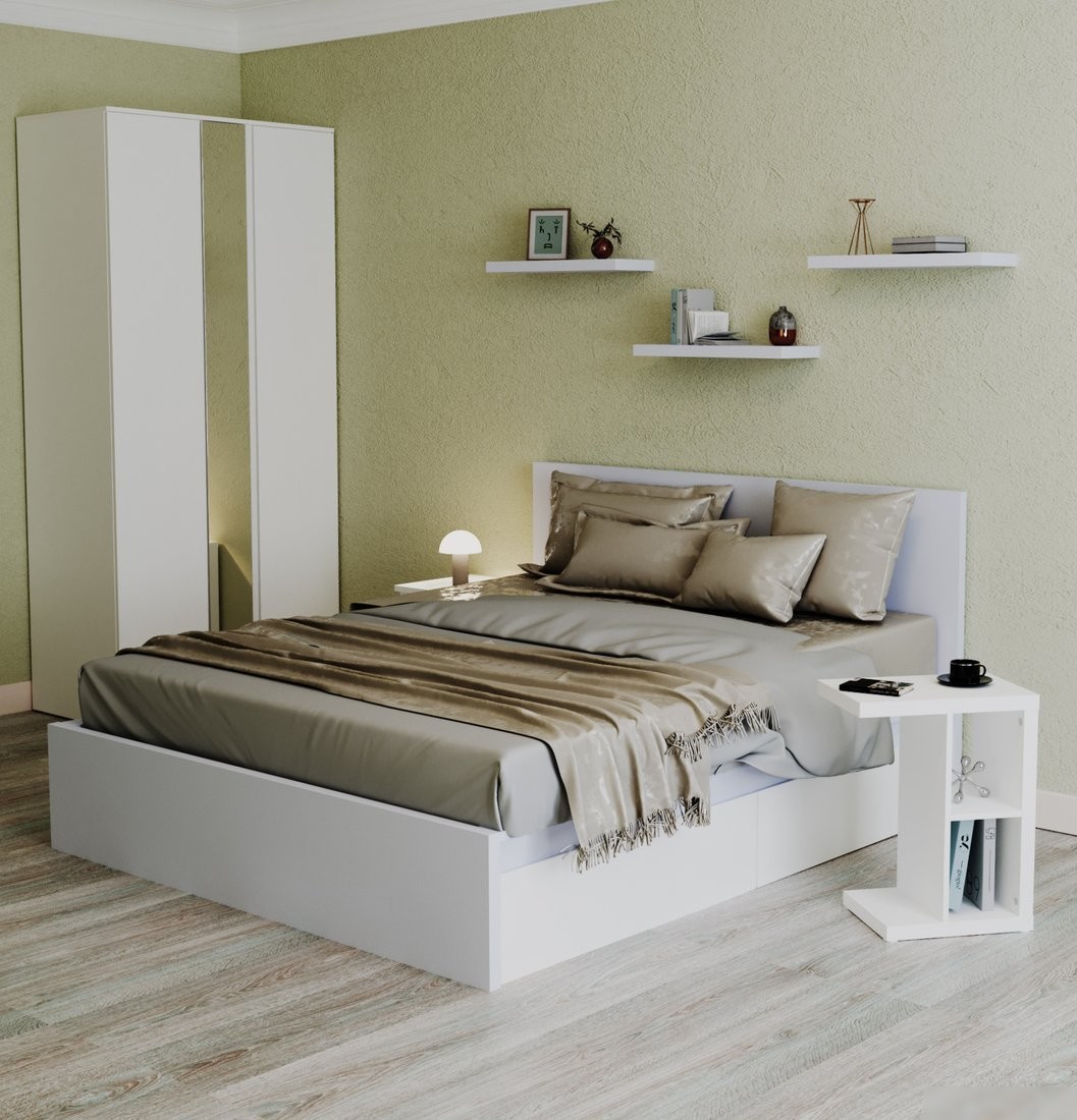 Шкаф распашной Mio Tesoro Варма Stor 105 (белый)