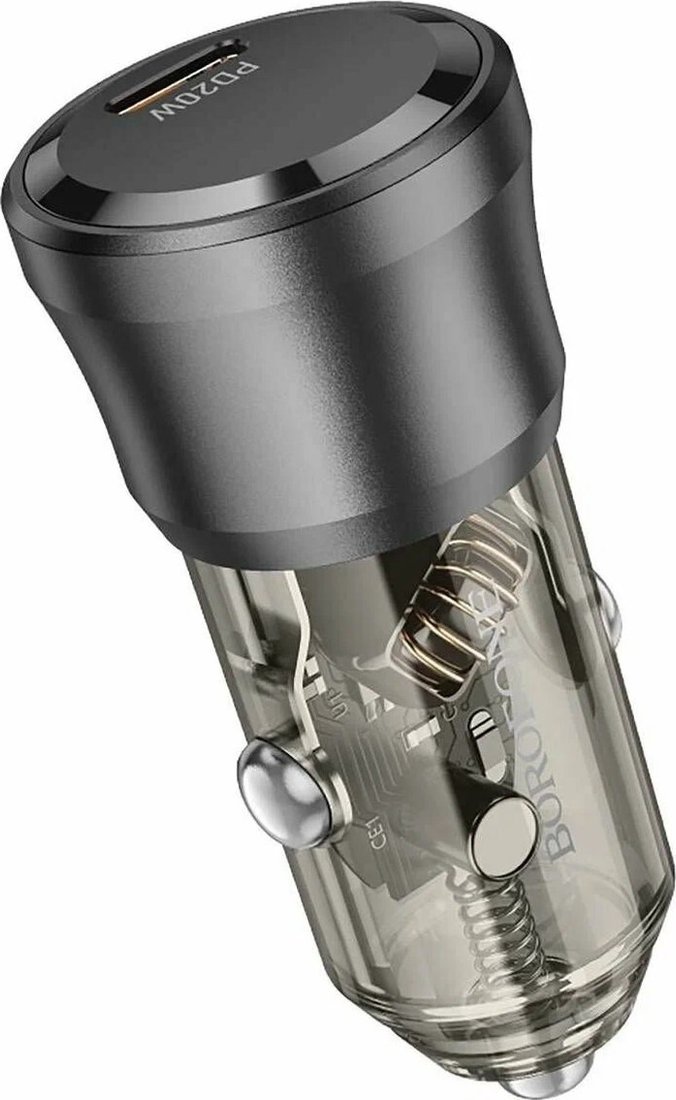 Автомобильное зарядное Borofone BZ24A PD20W (черный)