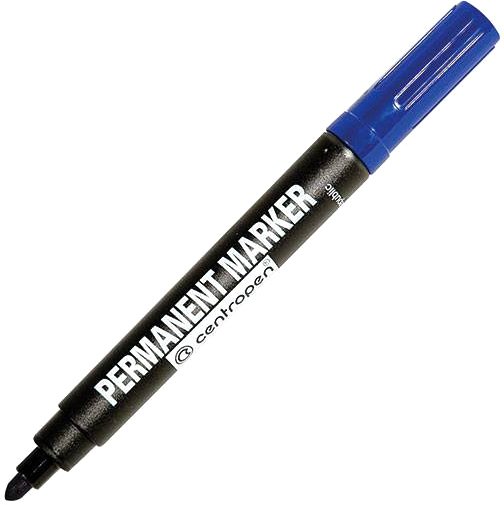 Маркер перманентный Centropen Dry Safe 8510/01-06 (синий)