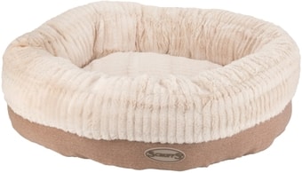 Лежак Scruffs Ellen круглый 75 см (бежевый)