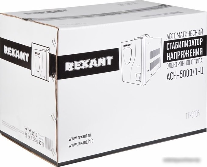 Стабилизатор напряжения Rexant AСН-5 000/1-Ц