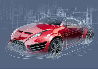 Фотообои Citydecor Автостиль 200x140
