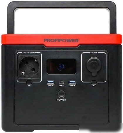 Портативная зарядная станция Profipower ПЭ-600PRO