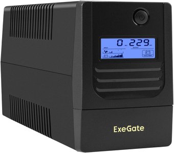 Источник бесперебойного питания ExeGate Smart LB-650.LCD.AVR.2SH.USB