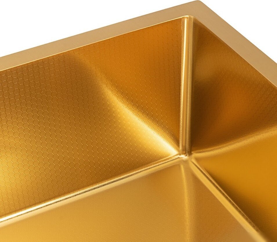 Кухонная мойка ARFEKA ECO AR 700*500 GOLD PVD NANO DECOR