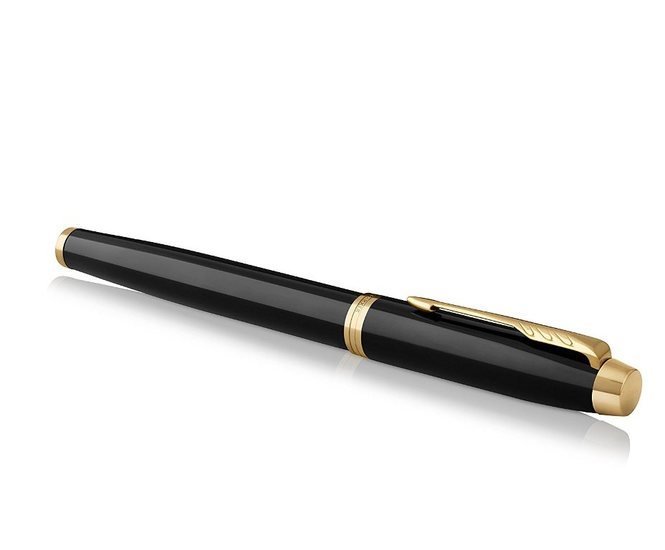 Ручка перьевая Parker IM Metal Black GT 1931645