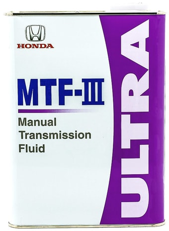 Трансмиссионное масло Honda Honda MTF-III Ultra 4л