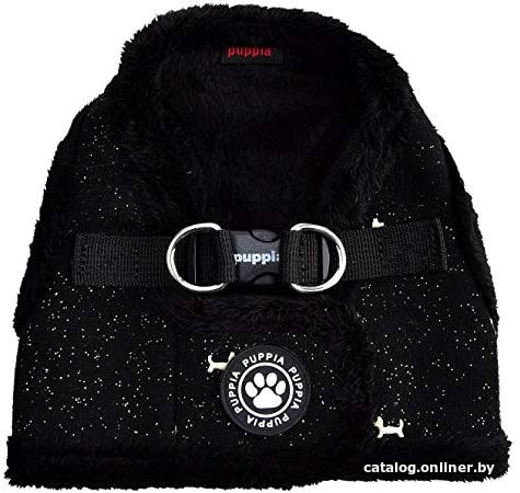 Шлейка Puppia Gia PARD-HB1551-BK-L (черный)