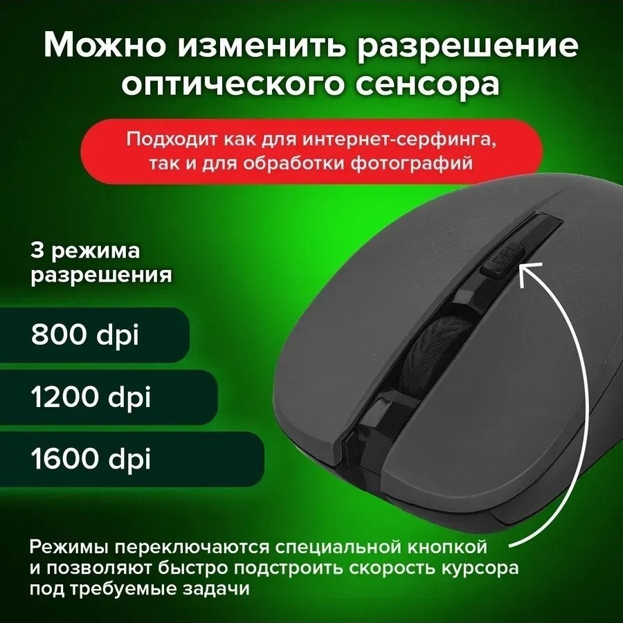 Мышь Sonnen V-18 (черный)